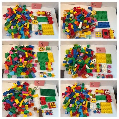 You Pick: LEGO Duplo 110 PC Lots : Mini Fig Window Car Base Plate Bricks Etc