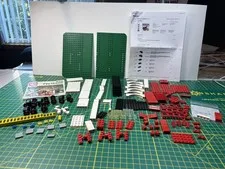 Legoland: Firehouse 570-1 Vintage 1973 RARE with 6 substitutions, no box