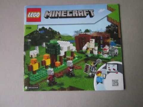 Lego Minecraft Building Instructions Instruction 21158