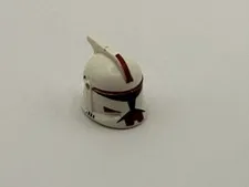 Lego Clone Commander Fox helmet 61189pb05 from SW0202 Rare Authentic Dent