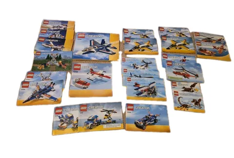 Lot of 24LEGO CREATOR Instructions Booklets Manuals Directions ONLY