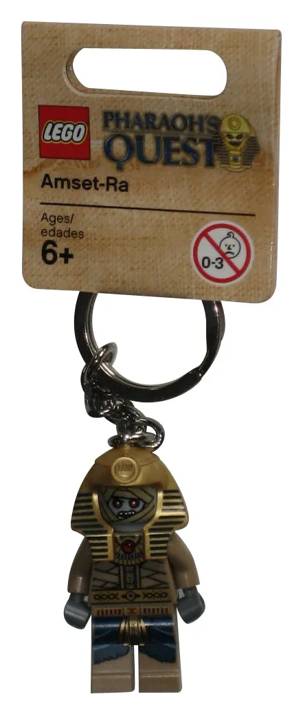 LEGO Pharaoh's Quest Amset-Ra MiniFigure Keychain 853165