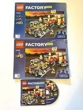 LEGO FACTORY 10200 1 & 2 Plus CD INSTRUCTION BOOKLETS MANUAL ONLY No Bricks Box
