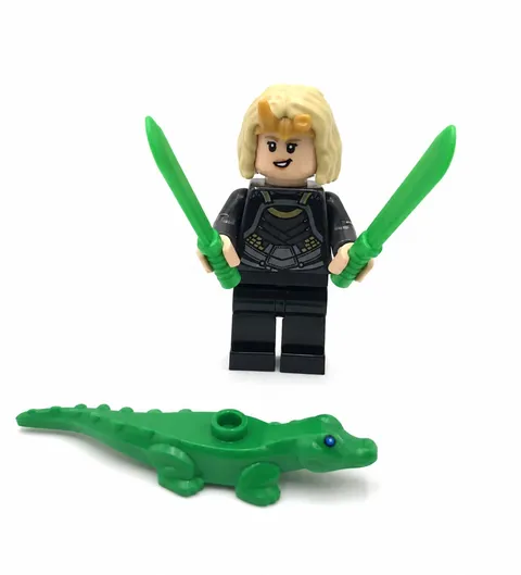 LOOSE LEGO Marvel Studios 71031 - Sylvie Loki Minifigure w/ Accessories NO STAND