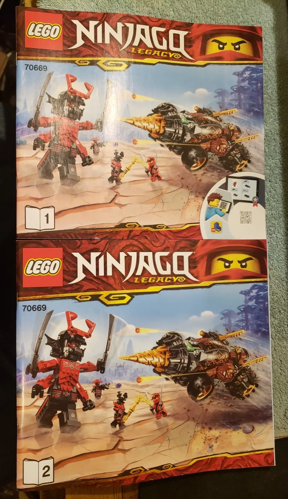 Lego Ninjag0 70669 Legacy Final Battle Cole's Earth Driller Building Toy 309