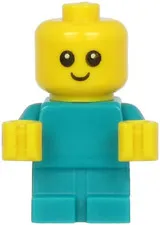 LEGO: Baby Dark Turquoise Body (cty1186)