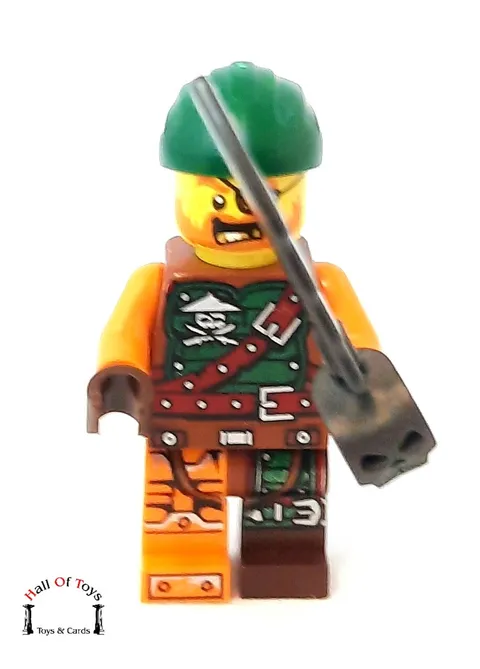 LEGO Ninjago Minifigure Pirate From 70593 Green Dragon Rare