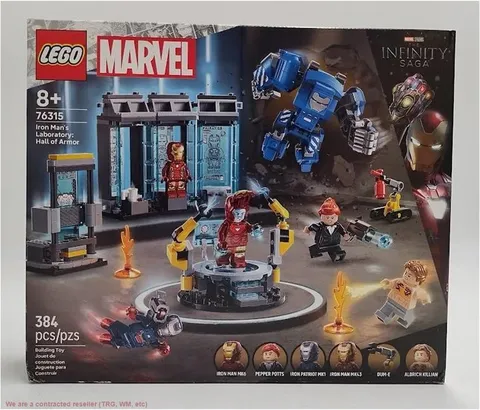 LEGO Marvel Iron Man's Laboratory: Hall of Armor SEE DETAILS