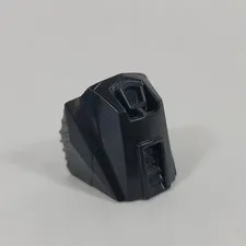 1X LEGO Hero Factory BLACK Shoulder Knee Armor Part Lot 98592 6222 75111 44019