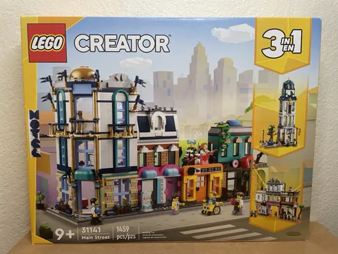 LEGO CREATOR 31141 Main Street 3in1 Hotel Music Store Cafe 4-story Skyscraper