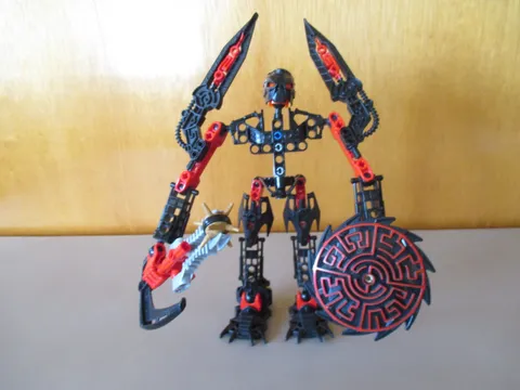 Lego Bionicle 8978 Glatorian Skrall w/Sphere Incomplete