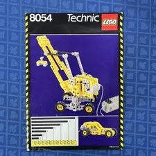 LEGO TECHNIC 8054 INSTRUCTIONS MANUAL RETIRED VINTAGE 1989 Nice Condition