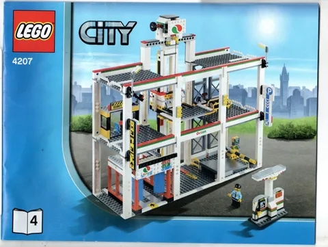 Lego ~  Instructions Manual Booklet Only ~ City 4207 Book 4