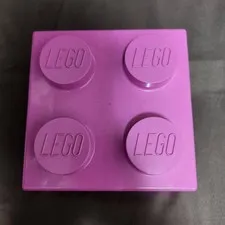 LEGOLAND Pink Brick Design Lunch Box