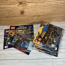 Lego Instruction Manuals - Lot - DC Super Heroes Batman