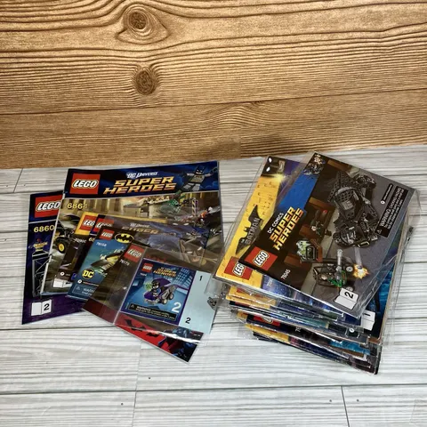 Lego Instruction Manuals - Lot - DC Super Heroes Batman