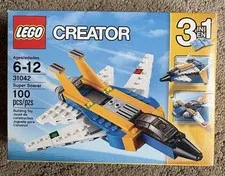LEGO CREATOR Super Soarer 31042 3-in-1 Complete Set w/Box & Instructions