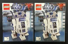 LEGO Star Wars 10225 Manual Books 1 & 2 (Instructions Only) R2-D2 2012