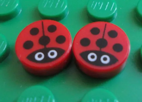 LEGO Minifigure Lady Bug Insect 2x~Ladybugs~Animals
