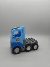 Lego Duplo 5609 Replacement Blue delivery Truck with Globe Pattern