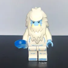 LEGO Minifigures Series 11 Yeti Minifigure w/ Club 71002 Plastic