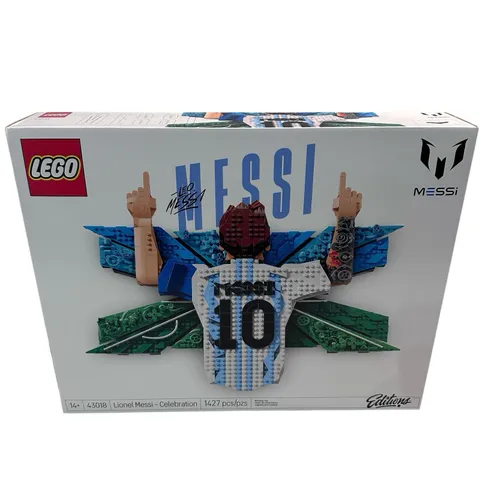 LEGO Editions Lionel Messi Celebration 43018 Complete Set 1427 Pcs 14+ NEW