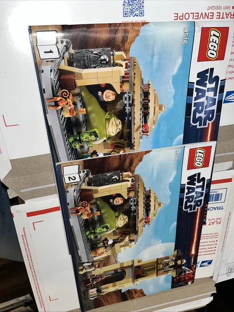 Lego Star Wars 9516 Instruction Manuel’s 1 & 2 Books Only, MINT, Best Price!
