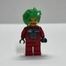 Takeshi 7701 7709 7712 5967 Green Hair Exo-Force LEGO® Minifigure Mini Figure