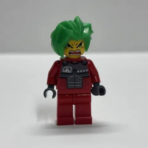 Takeshi 7701 7709 7712 5967 Green Hair Exo-Force LEGO® Minifigure Mini Figure