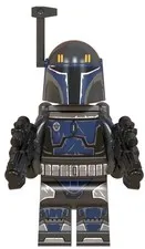 Lego Star Wars Death Star Mandalorian Custom Starfighter  Minifigure