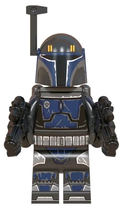 Lego Star Wars Death Star Mandalorian Custom Starfighter  Minifigure