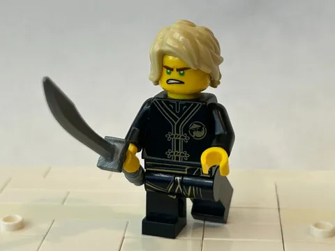 LEGO Ninjago Lloyd Black Wu Cru Training Gi minifigure 853899 njo0424 NEW