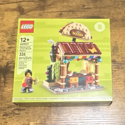 LEGO BrickHeadz Birthday Party Tacos 40907 Limited Edition 255 pcs 12+ Box