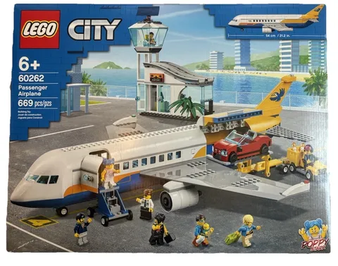LEGO City Airport Passenger Airplane 60262 NEW IN SEALED BOX! Sold Out, Retired!