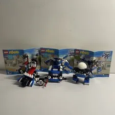 LEGO MIXELS MCPD Max Set: Kuffs (41554) Busto (41555) Tiketz (41556)