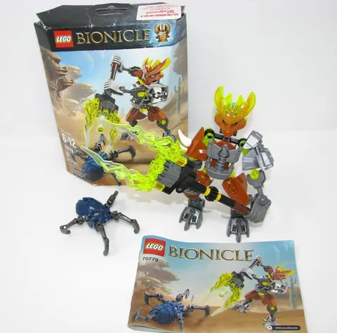 LEGO Bionicle Protector Of Stone 70779 Complete Instruction Manual