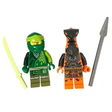 LEGO Ninjago Minifigures Lloyd EVO & Boa Destructor Snake Warrior