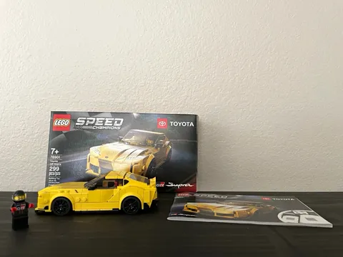 LEGO Speed Champions Toyota GR Supra 76901 299pcs Complete Set w/ Box