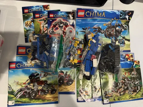 LEGO Chima Lot | Instructions, Minifigures, 1 Incomplete Set