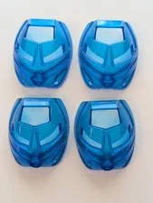LEGO 4 Bionicle Mask RURU Trans Dark Blue 32567 Classic Kanohi Turaga Mask