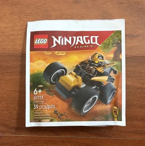 LEGO 30723 Ninjago Cole's Car - Paper Bag Set - New!