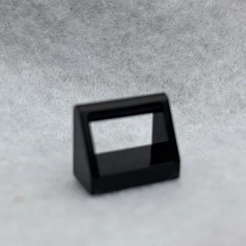 LEGO 2432 Black Tile, Modified 1 x 2 with Bar Handle (x1)