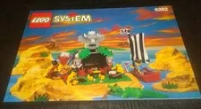 ⭐Lego Pirates 6262 King Kahuka's Throne 1994 Instructions⭐