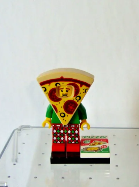 Lego Minifigure 71025 - Series 19 Pizza Costume Guy - 2019