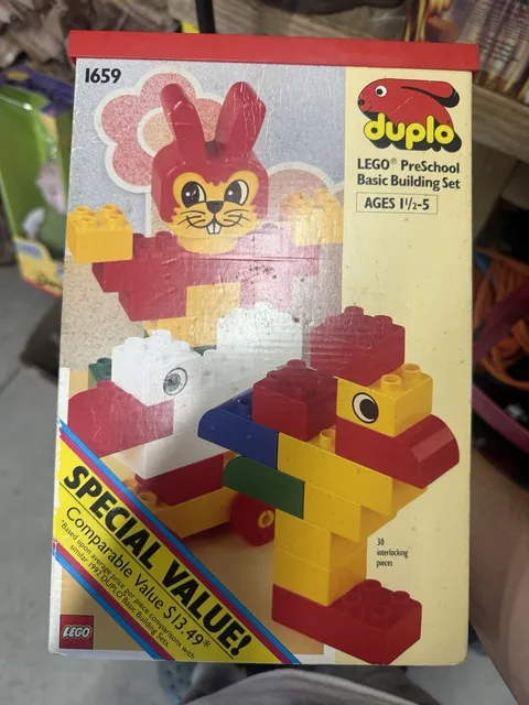 duplo legos vintage