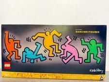NEW SEALED Lego Art Keith Haring Dancing Figures 31216