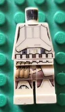 LEGO Star Wars Scarif Stormtrooper Torso And Legs (Decent Condition)