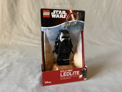 LEGO STAR WARS KYLO REN LEDLITE KEY CHAIN FLASHLIGHT WORKS NEW