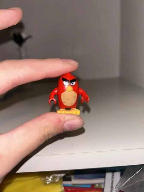 RETIRED Red Angry Birds minifigure 