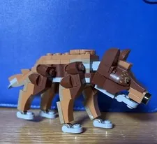LEGO Twilight Wolf Minifigure Brick Built Figure From The Cullen House 21354